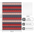 thumbnail image 2 of 2 Pcs Funny Kitchen Towels,Red and Blue Christmas Knitted Pattern Microfiber Dish Towels,Kitchen Tea Towels,Kitchen Towel Set (18" X 26"), 2 of 7