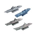 thumbnail image 3 of 4 piezas 4D modelo de avión rompecabezas modelo de avión colección modelo de avión pasatiempos juguete modelo kits de construcción para escena de mesa Portaaviones, 3 of 9