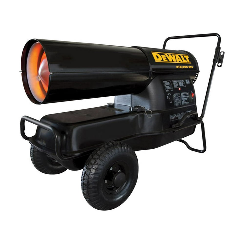 DeWalt 210,000 BTU/hr. 6000 sq. ft. Forced Air Kerosene Heater