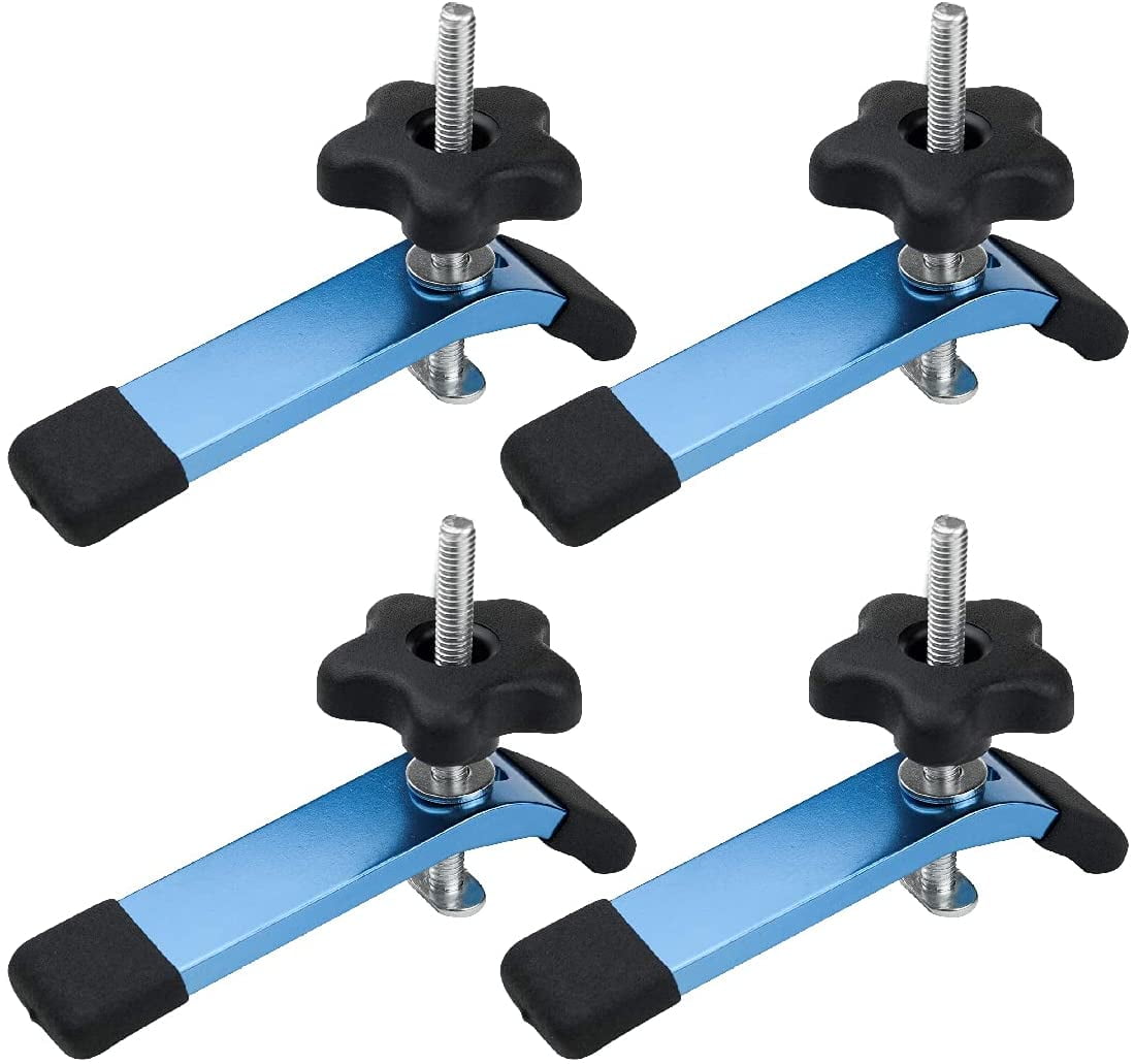 5-1/2” L x 1-1/8” Width POWERTEC 71168-P2 T-Track Hold Down Clamps Set of 4 