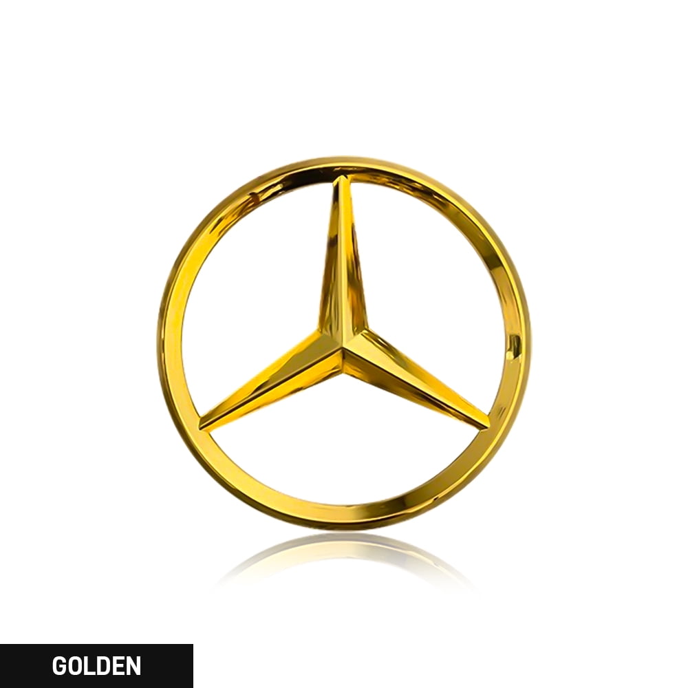 2x Chrome GLC300 Replacement Rear Trunk Emblem For Mercedes – Adhesive Badge