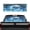 Blue Lightning White Leopard, variant on FUIALDOLG Camo US Flag Pattern Truck Rear Window Decal, Sun & Heat Protection Pickup Car Window Stickers Anti-UV Easy Installation Car Rear Windshield Sunshade for, 66.9 x 22.4 Inch