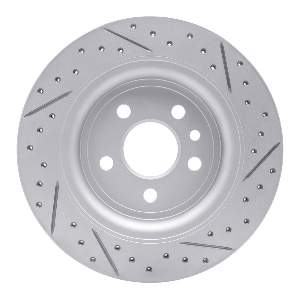 Dynamic Friction Company 830-27060L DFC Geoperformance Rotor - Drilled and Slotted