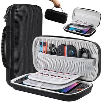 RDS, Game Traveler Slim Travel Case for Nintendo Switch Lite, Gray
