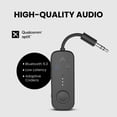 thumbnail image 4 of Avantree Relay - Adaptador Bluetooth 5.3 premium para avión, compatible con 2 AirPods o auriculares con aptX adaptable y baja latencia, transmisor de audio inalámbrico con conector AUX de 3,5 mm para, 4 of 5