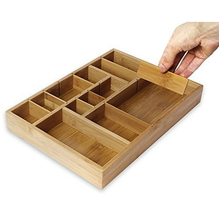Juvale Kitchen Drawer Organizer With Removable Dividers