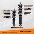 thumbnail image 4 of maXpeedingrods Coilover for Mazda MX-5 1989-2005, for Mazda Miata MX-5 1989-2005, 24 Levels Damper Adjustable Coilovers Suspension Kit, Height Adjustable Shock Absorber Struts T7 Lowering Kit, 4 of 10