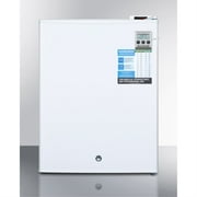 Countertop vaccine storage all-freezer with digital thermostat, temperature alarm, hospital grade cord, self-closing door, and front lock