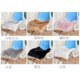 thumbnail image 5 of Xiao Hua Cojín de Silla de Felpa Azul Claro -1 Pieza, 11.81 X 11.81 Pulgadas, Felpa Sedosa Ultrasuave, Adecuado para Cojín de Silla de Comedor de Oficina en Casa, Cojín de Meditación y Oración, 5 of 5