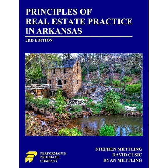 Principles of Real Estate Practice in Arkansas: 3rd Edition, (Paperback)