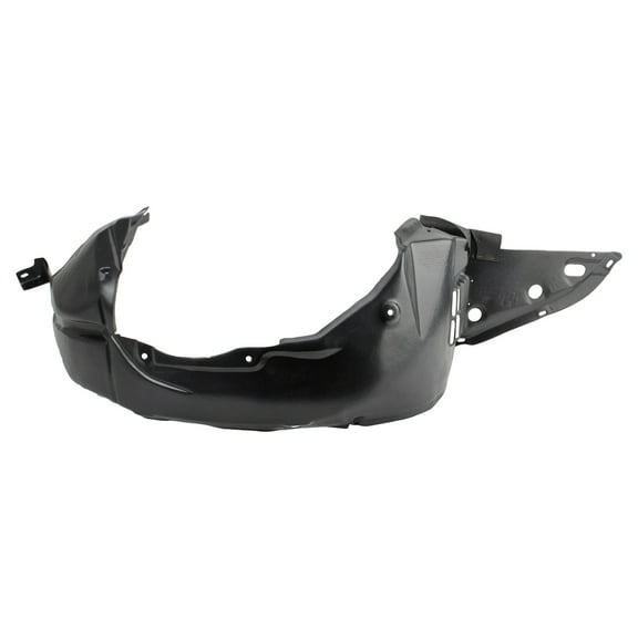 TRQ Front Right Inner Fender Liner Passenger Side Fits Select 2007-2013 Nissan Altima NI1251135