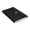 Black, variant on Faux Leather A5 Notebook, 128 Sheets 80g Paper, Metal Ring Binder, Black Patch Style, 8.3x5.7in (Gray)
