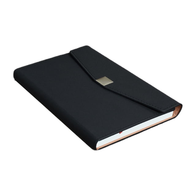 SIYTUAU A5 Size Faux Leather Notebook With Metal Binder Rings For Business Office School And Daily Writing 8.3X5.7 Inches