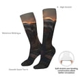 thumbnail image 4 of Naloa Lake Meditating Elephant Thigh High Socks Extra Long Stretchy Sock Women Over Knee High Opaque Stocking Daily Wear, 4 of 6