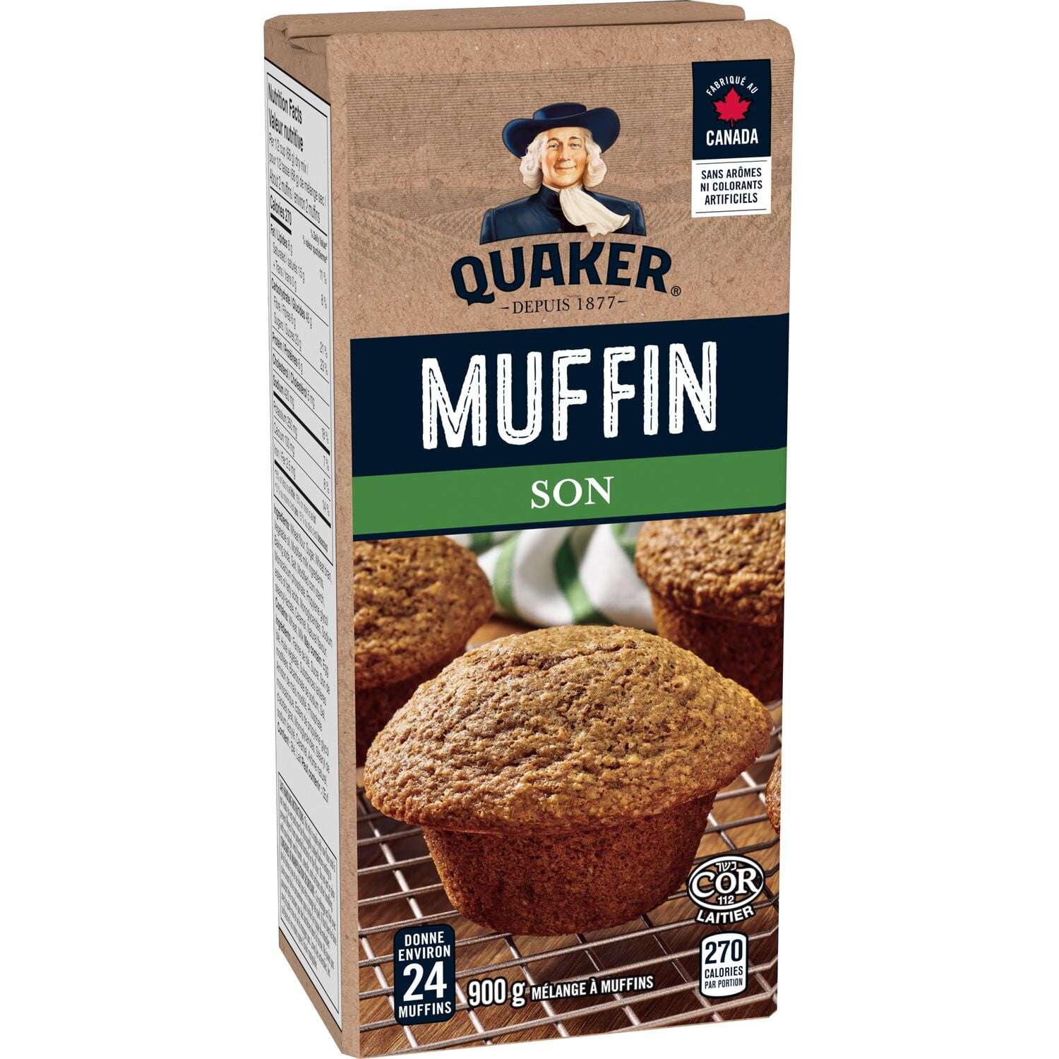 Quaker Mélange à muffins Son