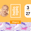 Hello Bello Diapers - Unicorn Pants - Size 3 (27ct)