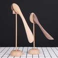 thumbnail image 4 of Nordic Wood Carving Lovebirds Figurine, Decorative Wooden Bird Statue with Stand, Living Room TV Cabinet & Sideboard Decor, High Wooden Animal Figurines, 4 of 14