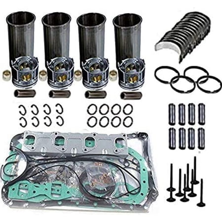 Overhaul Rebuild Kit for Isuzu 4BD1 4BD1T Engine Kobelco SK60 Excavator
