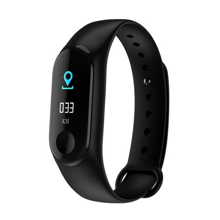 IMAGE Fitness Tracker Heart Rate Monitor Activity Tracker Bluetooth Wireless Smart Wristwatch for Android &