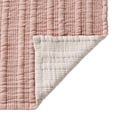 thumbnail image 3 of Better Homes & Gardens Luxury Gauze Reversable Cotton Polyester Bed Blanket, Antique Blush, Full/Queen, 3 of 4