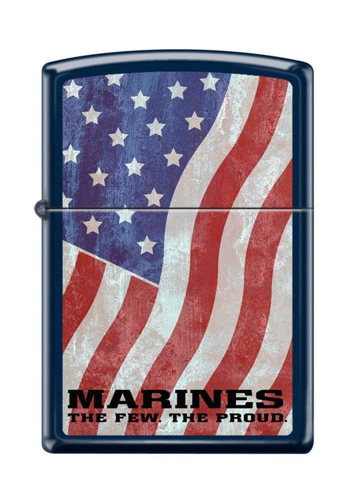 Zippo Lighter Marine Corps Engraved WWII Iwo Jima Military