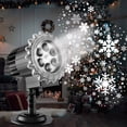 thumbnail image 4 of Binmer New Outdoor Snowflake Projection Light Garden Courtyard Floor Insert Light Christmas Day Decorative Light, 4 of 8