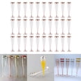 thumbnail image 3 of Paquete de 30 vasos desechables de plástico con para copas de champán para , suministros para fiestas - oro and rosa Oro rosa, 3 of 9