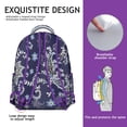 thumbnail image 5 of Chic Paisley Pattern Backpack – Amazing Paisley Gift for Students, Large Capacity Waterproof Bookbag, Lightweight Laptop Backpack for School & Work, Comfortable Shoulder Straps for Commuting, 5 of 6
