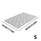 thumbnail image 2 of Esterilla refrescante para mascotas, almohadilla de seda fría para perros y gatos, 60 x 45 cm, antideslizante, impermeable, lavable, para uso en interiores y exteriores en verano, con base de silicon, 2 of 4