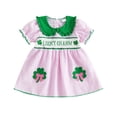 thumbnail image 1 of Zshosam Robes pour Petite Fille Robe Trapèze pour Petites Filles Motif Arc-en-Ciel Mignon Manches Courtes Décontractée Robes pour Tout-Petites Filles pour Fête Taille 2T 3T,(Rouge 2-3 Ans), 1 of 6