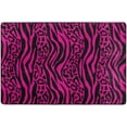 thumbnail image 4 of SKYSONIC 36x24in Leopard Tiger Area Rug, Unique Animal Skin Non-Slip Floor Carpet for Indoor Living Dining Room Bedroom, 4 of 7