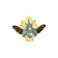 thumbnail image 1 of Kawaii Lovely Cute Insect Butter Animation Game Peripheral Toys Metal Brooch Badge Q-Version Decorations Anime Action Collection, 1 of 1
