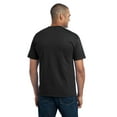 thumbnail image 2 of Port & Company 50/50 Cotton/Poly T-Shirt with Pocket, 2XL, Jet Black, 2 of 2