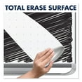 thumbnail image 6 of Quartet Prestige 2 Magnetic Total Erase Whiteboard, 48" x 36", White Surface, Graphite Gray Fiberboard/Plastic Frame, 6 of 10