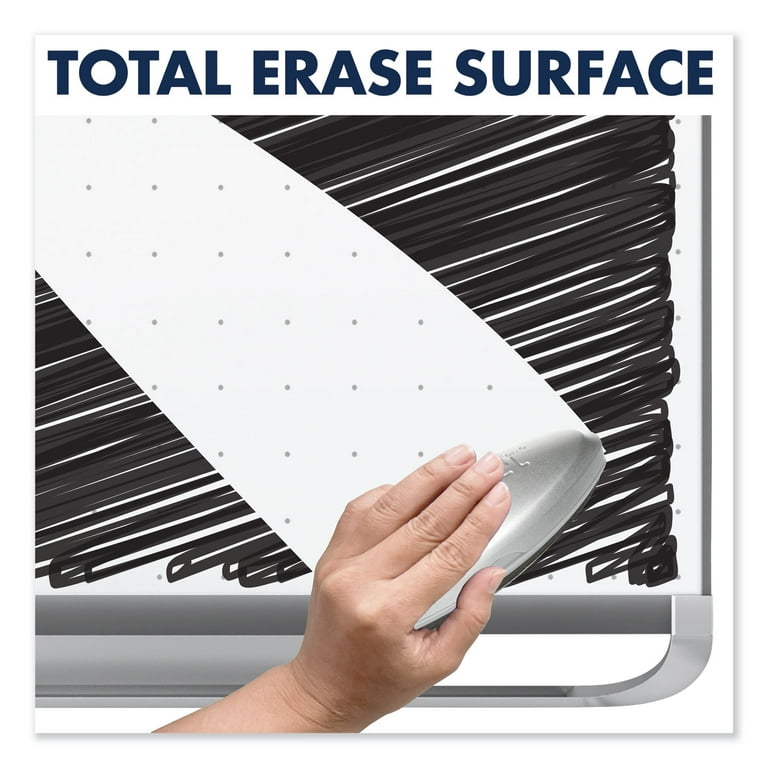 Prestige 2 Magnetic Total Erase Whiteboard, 48 x 36, White Surface, Graphite Fiberboard/Plastic Frame Prestige 2 Magnetic Total Erase Whiteboard, 48 x 36, White Surface, Graphite Fiberboard/Plastic Frame