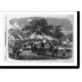 thumbnail image 2 of Historic Framed Print, The war in China - attack on the Banterer's" boat in Sai-Lau Creek, Canton River", 17-7/8" x 21-7/8", 2 of 9