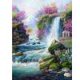 thumbnail image 1 of Cuadros Decorativos Cascada de pintura de diamante 5D DIY decoración redonda completa JShteea Nuevos Originales, 1 of 9