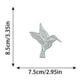 thumbnail image 3 of Die Cuts for Card Making, Ouginx Hummingbird Bird Metal Cutting Dies DIY Die Cutters Die Stencils for Scrapbooking, Embossing & More, 3 of 6