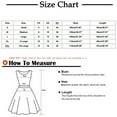 thumbnail image 3 of Falda de vestido de manga corta elástica suelta estampada con cuello en V informal de moda para mujer Pompotops  qwe13177, 3 of 9