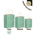 thumbnail image 5 of 32-Pack Large Gift Bags with Handles - Bulk Assorted Colors, 16 Different Colors Versatile for Various Uses - 13"×10"×5", 5 of 5