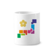thumbnail image 1 of Cepillo de dientes titular de la pluma Mug de ceramica blanca taza 350ml, 1 of 2