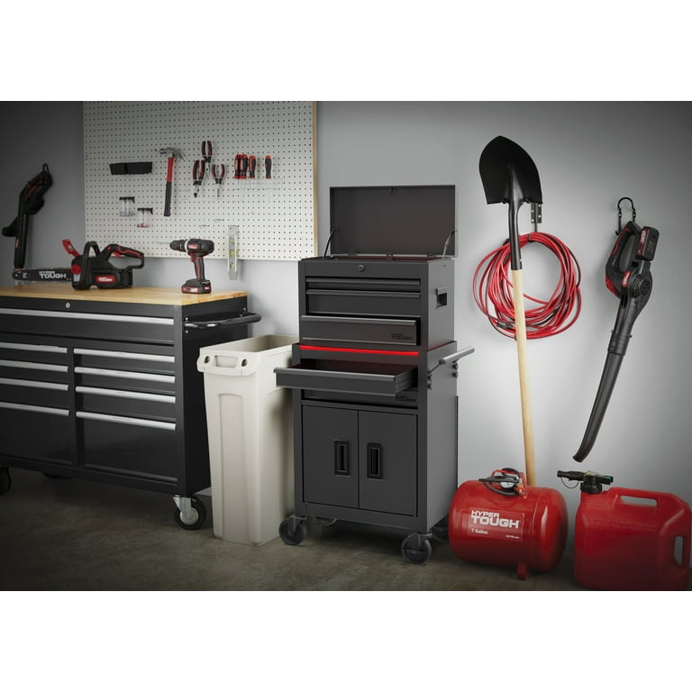 Free Shipping! Hyper Tough 20-Inch Steel Tool Chest, 5 Drawers