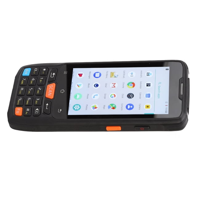Escáner de código de barras Android, escáner de código de barras PDA Escáner de código de barras PDA de 4 pulgadas Lector de código de barras portátil Tecnología avanzada