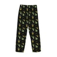 thumbnail image 3 of Vsdgher Bee Floral Print Mens Pajama Pants Sleep & Lounge Pants, PJ Bottoms With elastic waistb and Pockets, 3 of 5