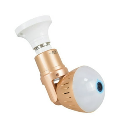 

SUNSIOM 360°1080 P HD Secure Two-way Call Camera Infrared Night Vision Mini Light Bulb Camera Home Security