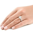 thumbnail image 5 of Pompeii Certified 4Ct TW Diamond Pave Engagement Ring in 14k Gold Lab Grown (G/H,VS1-VS2), 5 of 8
