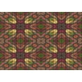 thumbnail image 1 of Ahgly Company Indoor Rectangle Patterned Light Brown Area Rugs, 4' x 6', 1 of 6