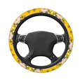 thumbnail image 2 of Sigee Sml Jeffy Bu for Steering Wheel Cover Elastic Steering Wheel Cover Universal Fit Steering Wheel Cover, 2 of 7