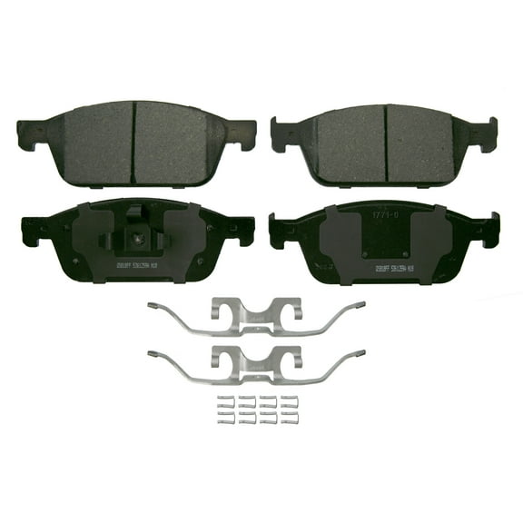 Wagner QuickStop ZD1771 Ceramic Disc Brake Pad Set Fits select: 2015-2016 LINCOLN MKC, 2015-2018 FORD FOCUS ST
