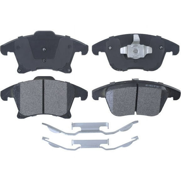 Front Brake Pad Set - Compatible with 2013 - 2020 Ford Fusion 2014 2015 2016 2017 2018 2019